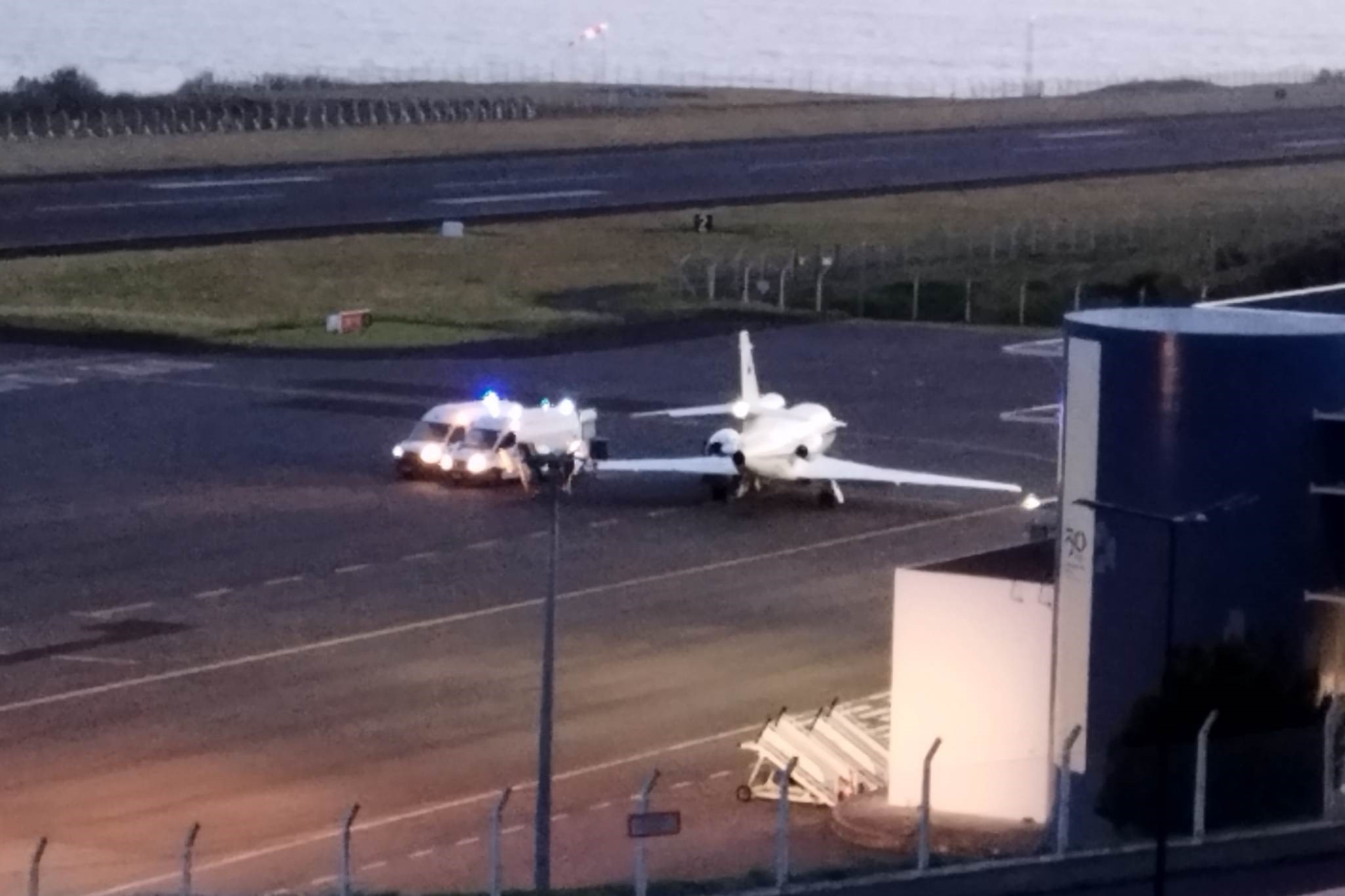 AEROPORTO DA HORTA. EVACUAÇÕES