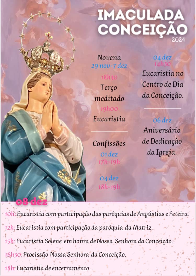 Festa da Imaculada Conceição — 2024