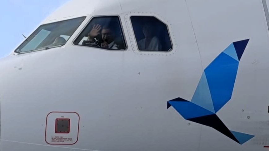 AEROPORTO DA HORTA. Borrego e homenagem nas últimas viagens do ano