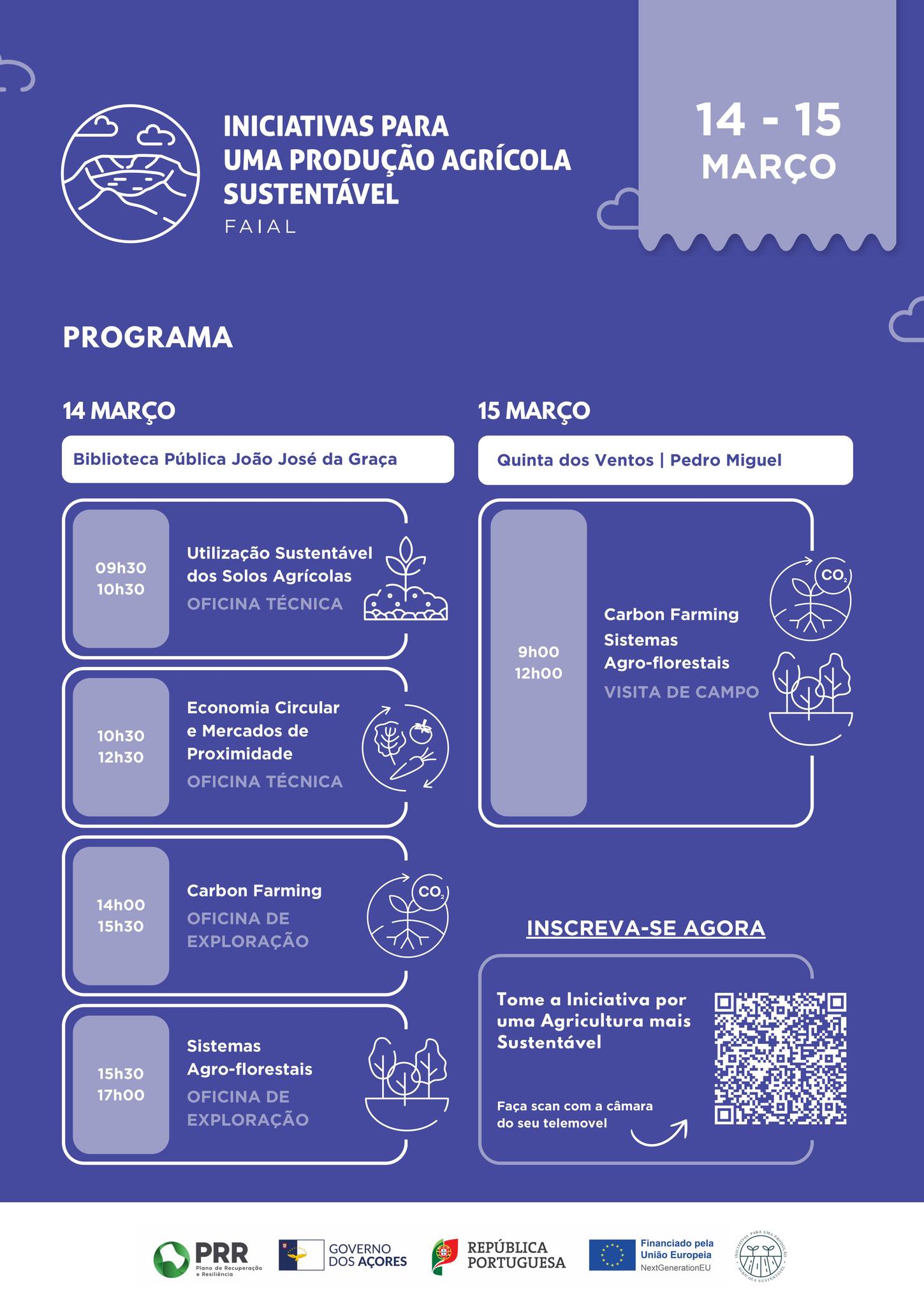 Iniciativas para uma produção agrícola sustentável