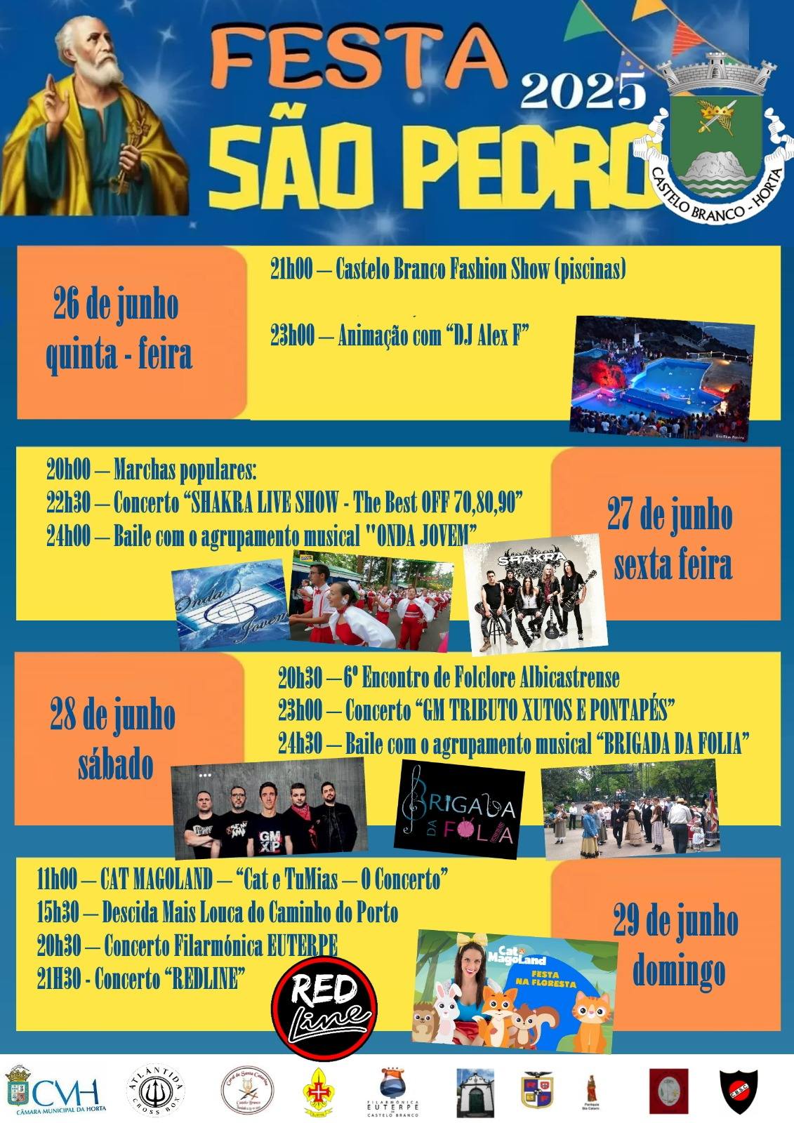 Festa de São Pedro — Castelo Branco — 2025