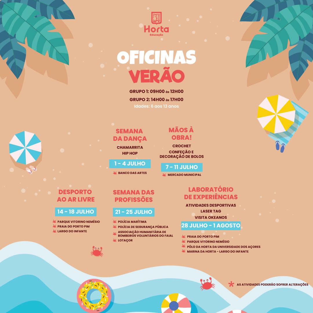 Oficinas de verão — 2025