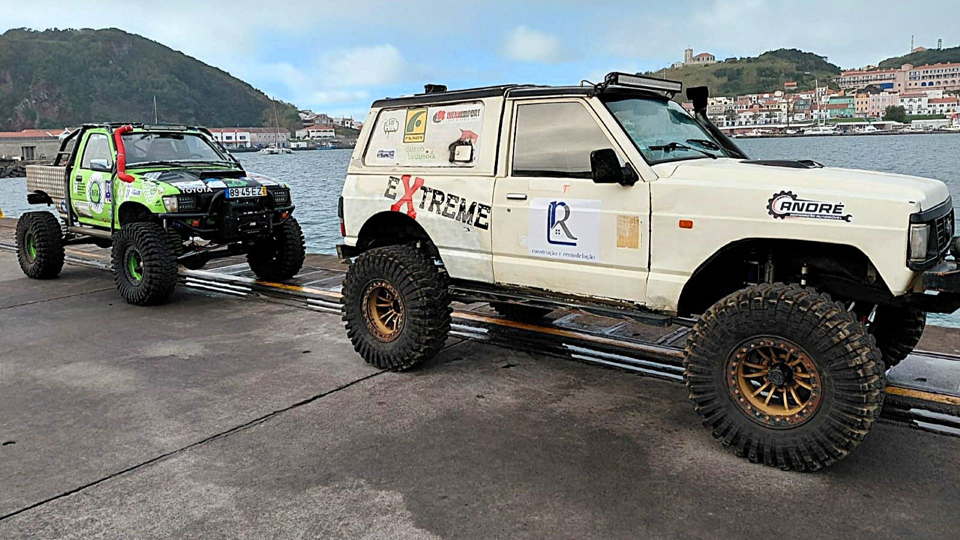 Faialenses em prova na ilha Terceira.